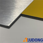 2440mm Length Impact Resistant Brushed Aluminum Composite Panel with Heat Resistance