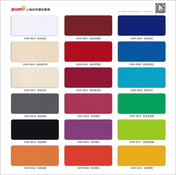 Lekkie ciało ACP i różne kolory B1 FR PVDF powłoka Panel kompozytowy z aluminium do budowy i pokrycia Hotele 4