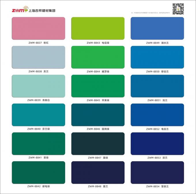 Lekkie ciało ACP i różne kolory B1 FR PVDF powłoka Panel kompozytowy z aluminium do budowy i pokrycia Hotele 5