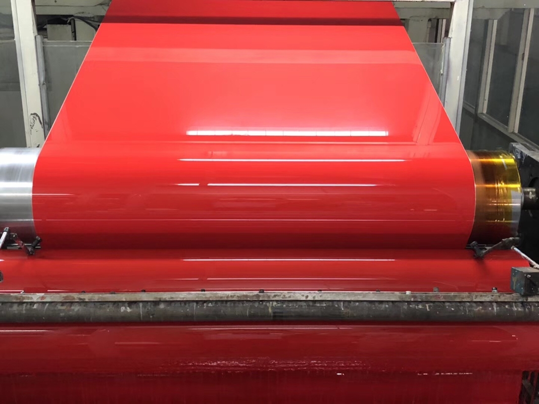 Aluminiowy panel kompozytowy Red Acp PE Żywy kolor i wyższy poziom połysku 2 mm