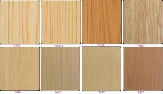 0,3 mm drewniany aluminiowy panel kompozytowy do dekoracji ściany osłonowej 1220 * 2440