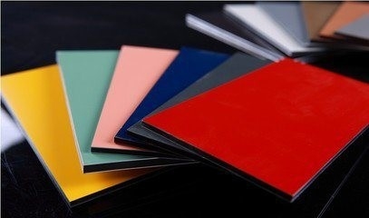 Aluminiowy panel złożony z PVDF o długości 2440-3660 mm