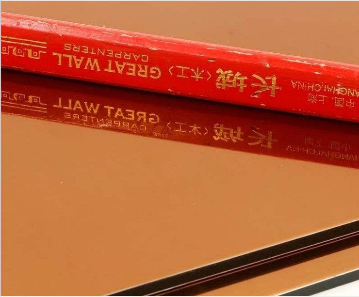 Aluminiowy złożony panel 0,04 mm Srebrne lusterkowy wykończenie Maksymalna długość 6000 mm Certyfikat ISO