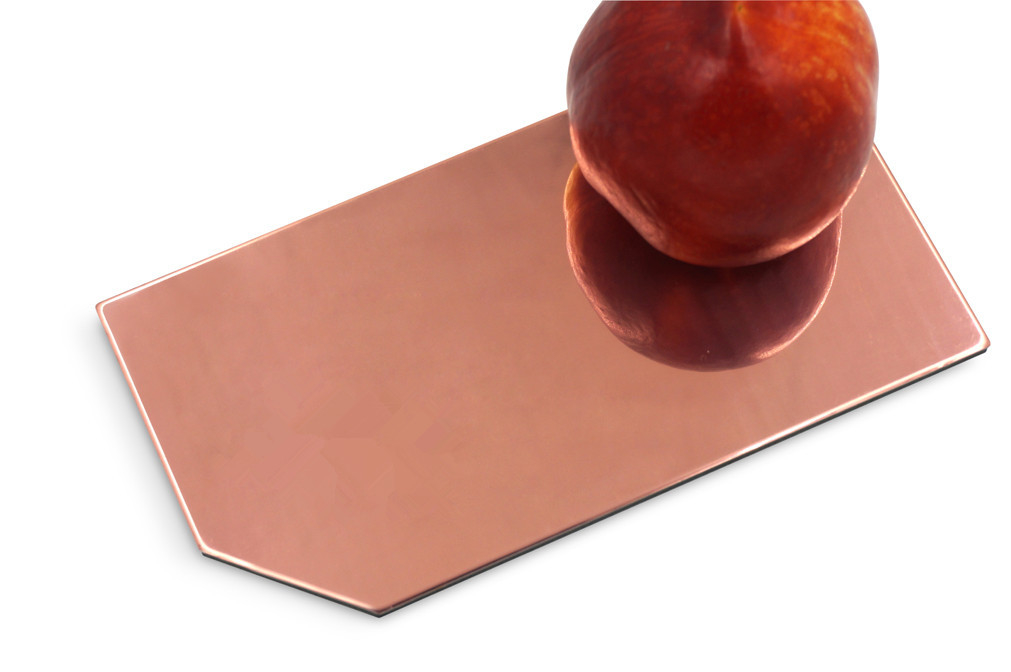 Lustro jak aluminium Panel PE PVDF powłoka 0,3 mm Aluminium Srebro Miedź Złoto