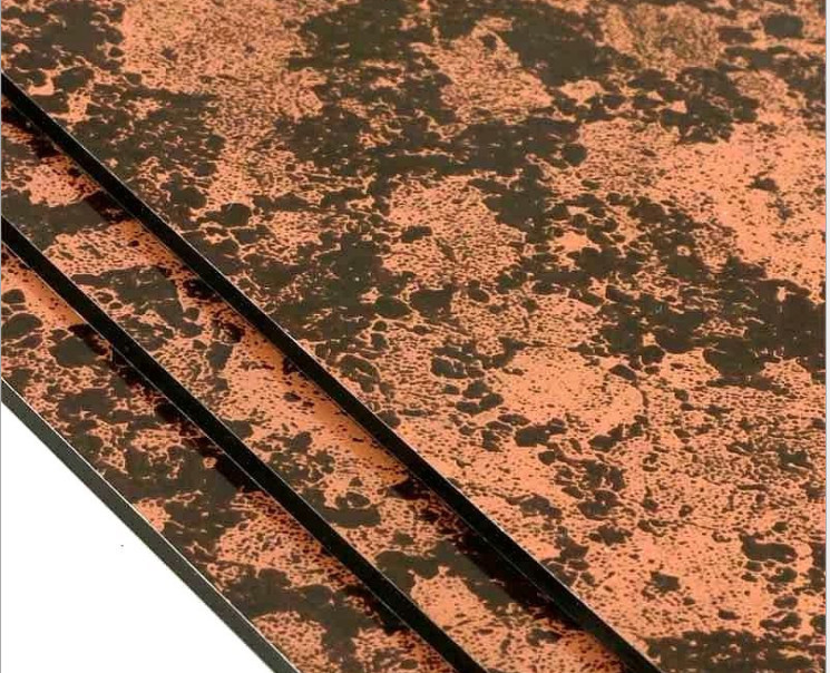 Wysokiej twardości panel kompozytowy z marmuru aluminiowego doskonały do dekoracji architektonicznych