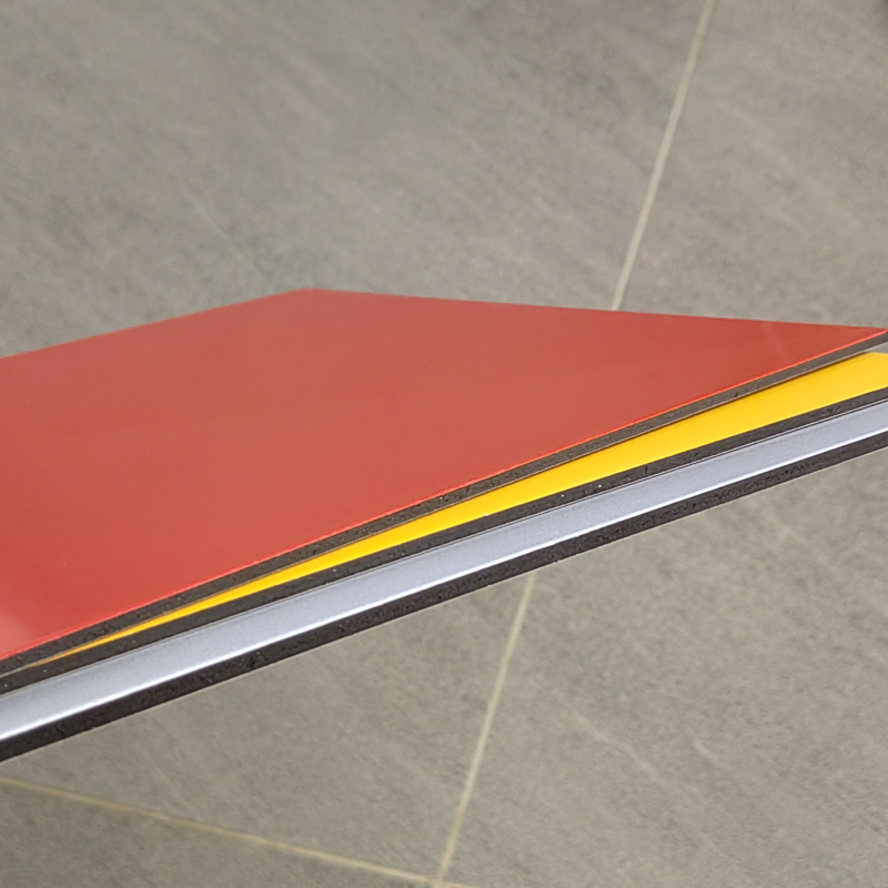 Acm/Acp PE PVDF Aluminium Plastic Composite Panel z rdzeniem poliestrowym do budowy