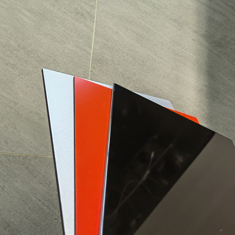 Alucobond PVDF Aluminium Composite Panel z nierozerwalnym rdzeniem i błyszczącą powierzchnią