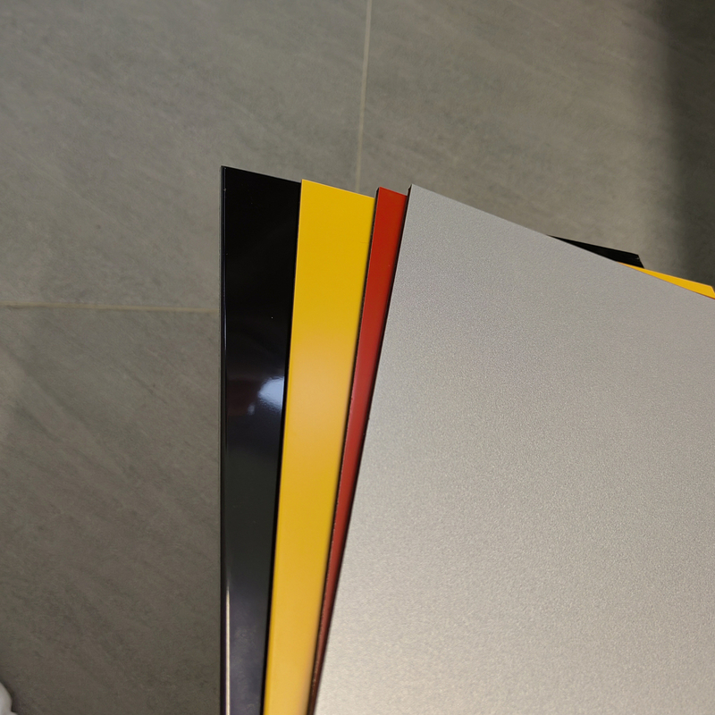 Alucobond PVDF Aluminium Composite Panel z nierozerwalnym rdzeniem i błyszczącą powierzchnią
