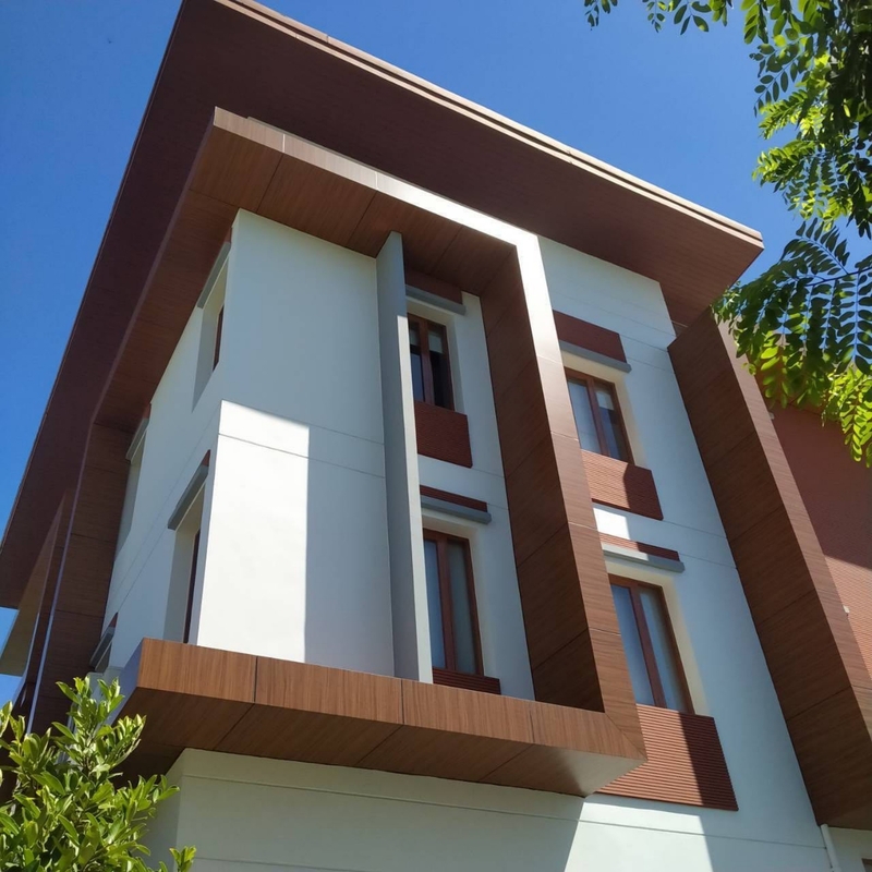 Panel kompozytowy aluminiowy o wielkości ACP Alucobond Drawing Aluminium Composite Panel For Curtain Wall Eaves Indoor Shelter
