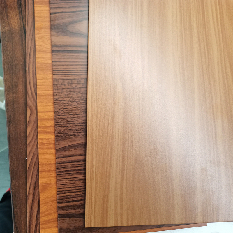 Różnorodne rozmiary i kolory dostępne dla drewnianej aluminiowej płyty kompozytowej z laminowaniem folii PVDF