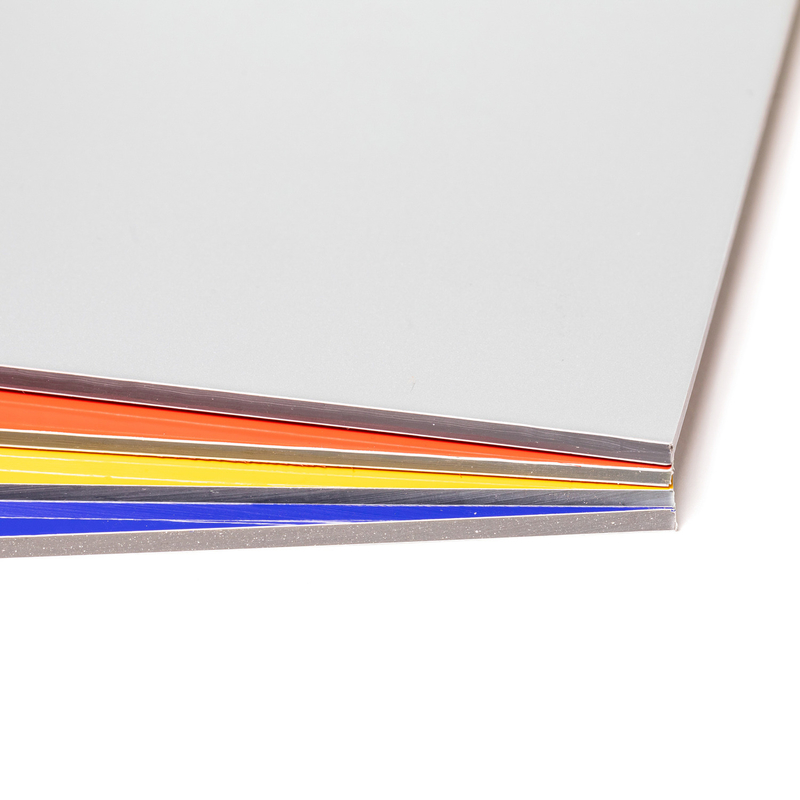 Zewnętrzne ściany zasłonowe Materiał dekoracyjny PE PVDF 4mm ACP Acm Aluminium Composite Panel