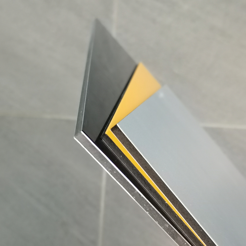 Niepokrywalny rdzeń aluminiowy panel kompozytowy 3 mm 4 mm ACP Acm Panel ścienny do pokrycia i znakowania