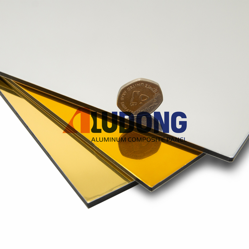 Lustro Alucobond ACP Rysunek Aluminiowy Panel Kompozytowy Do Oszczelania Płyt, Oszczelnie ścian I Dekoracja Wnętrz Panely ścienne Dekoracyjne ACP