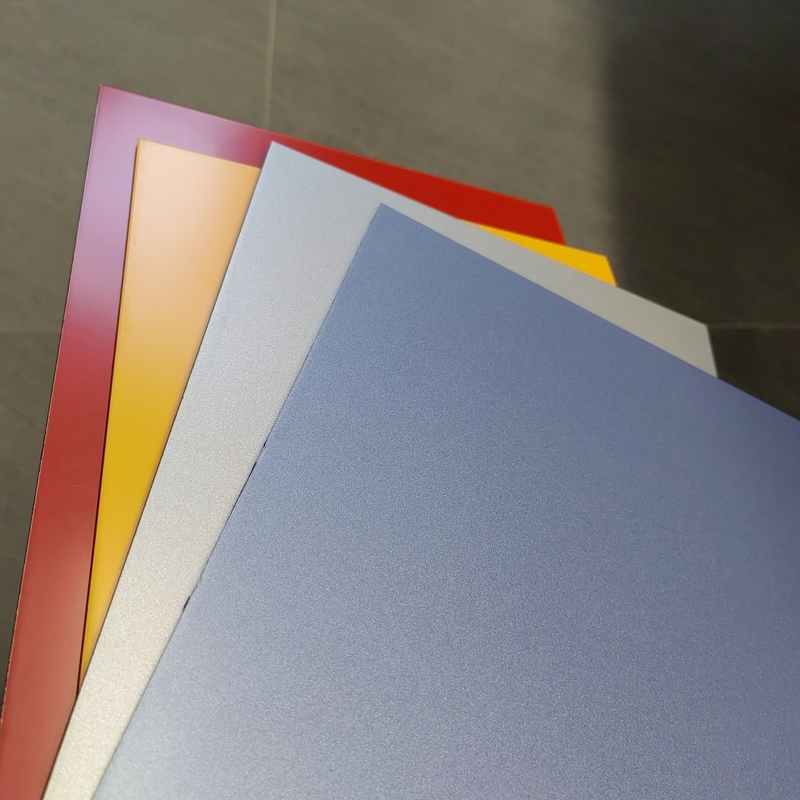 Panel kompozytowy aluminiowy o wielkości ACP Alucobond Drawing Aluminium Composite Panel For Curtain Wall Eaves Indoor Shelter