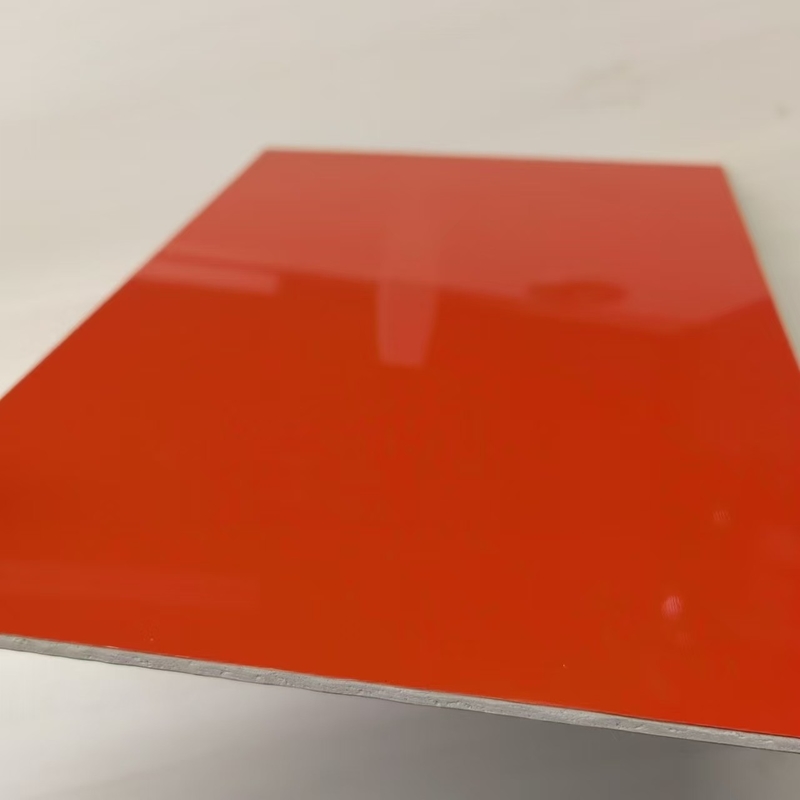 Lekkie, ognioodporne panele kompozytowe z aluminium z powłoką PVDF i nano-PVDF dla łatwej instalacji i konserwacji
