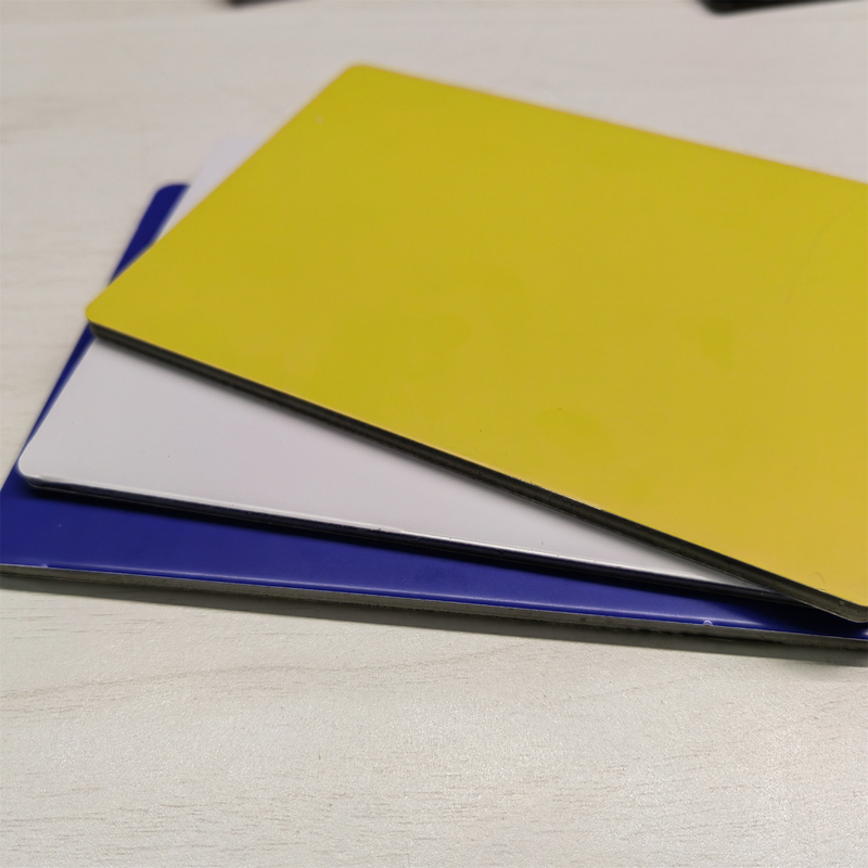 1250mm * 3050mm PE Aluminiowy Panel Kompozytowy Do Ściany Zasłon
