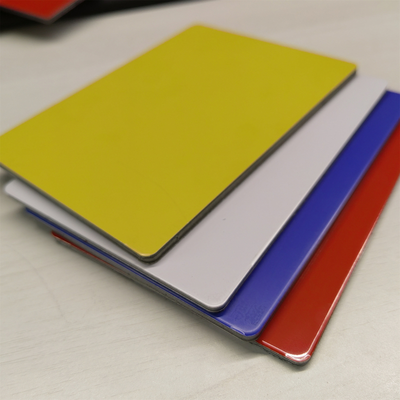Kolorowy aluminiowy panel kompozytowy Acm Aluminium 0,21 mm * 0,21 mm grubość
