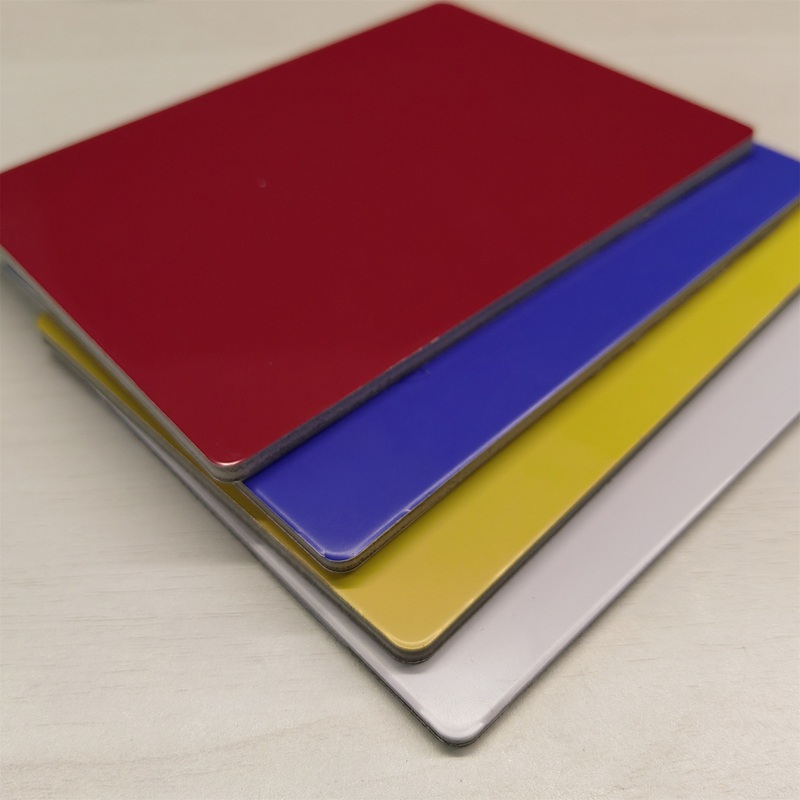 1220*2440*4*0.21mm PVDF Aluminium Composite Panel ACP / Acm Do ścian i dekoracji zewnętrznej
