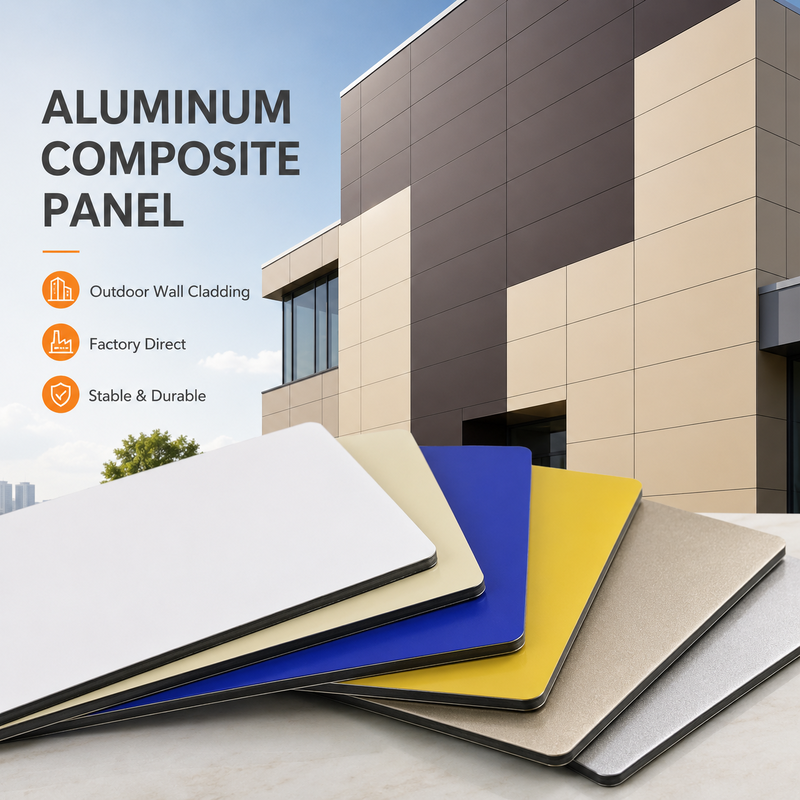 OEM Niestandardowy ognioodporny aluminiowy panel kompozytowy 3mm, Nano powłoka, dla kabiny windy Top Quality