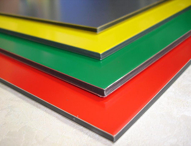 Gorąca sprzedaż Panel złożony z aluminium 4x8 ft PVDF PE powlekany ognioodporny lekkie dostosowane do dekoracji wnętrza