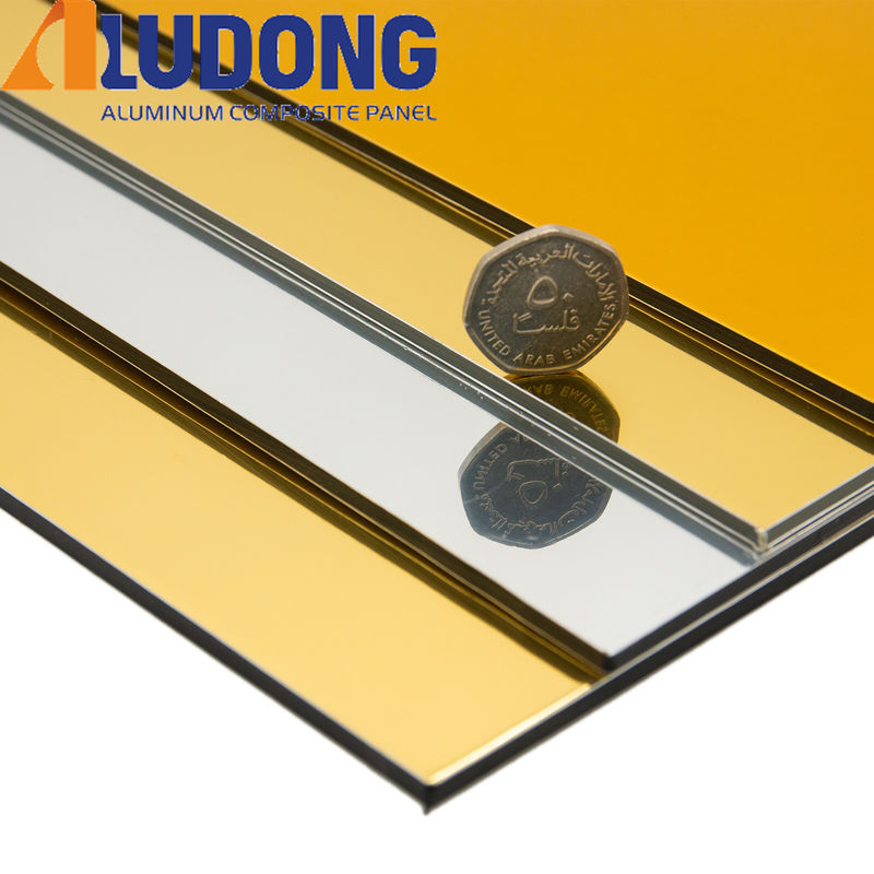 Lustro Aluminiowy Panel Kompozytowy do Dekoracji Architektonicznych Lekkie Wysoka Twardość Odporny na Warunki Pogodowe