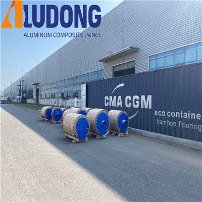0.18mm Ultra Thin Glossy PE / PVDF Coated Aluminium Coil For Signage Cladding Printing