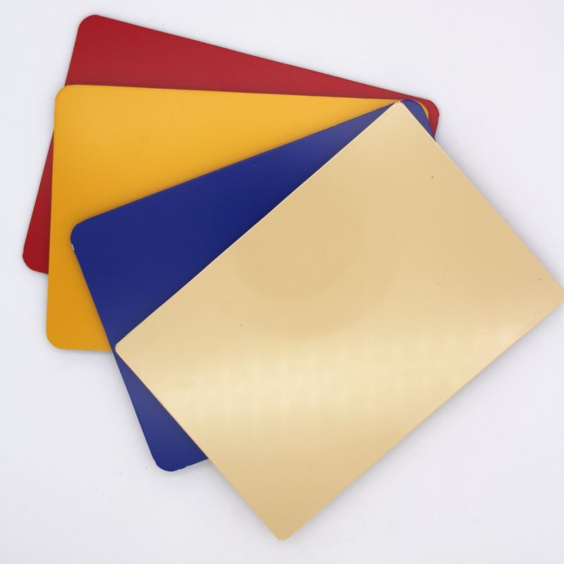 Wysokiego połysku aluminiowy panel kompozytowy z powłoką PVDF ostateczna ochrona powierzchni budynku