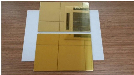 Lustro Polerowany Panel Aluminiowy 0,04-0,5 mm Rdzeń polietylenowy 30%-70% Błysk 1220-2000 mm Certyfikowany ISO