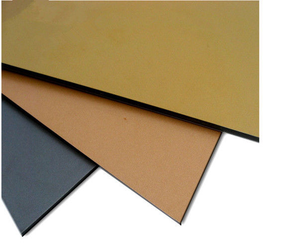 Lustro Polerowany Panel Aluminiowy 0,04-0,5 mm Rdzeń polietylenowy 30%-70% Błysk 1220-2000 mm Certyfikowany ISO