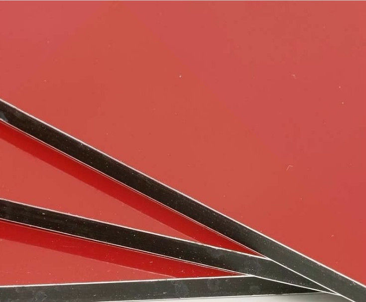 Ekologiczny powłokę PE ACP wysokiego połysku aluminiowego panele kompozytowej dla wysokiej odporności na ścieranie