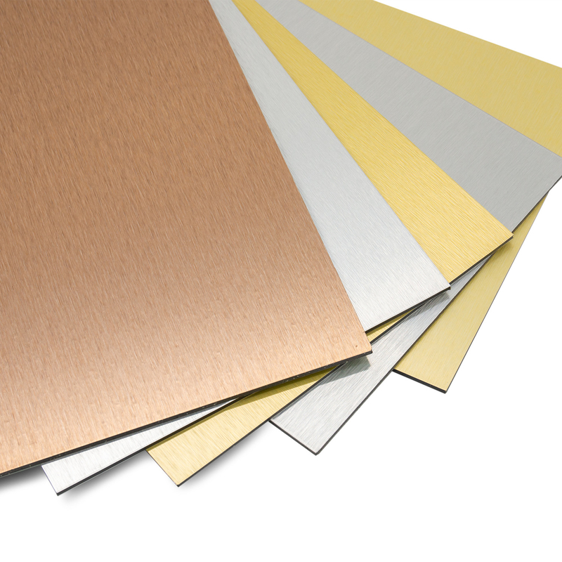 Wytwarzanie Alucobond Drawing Aluminium Composite Panel Do okładzin, ścian zasłon Dekoracja wnętrz