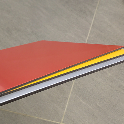 Sandwich PVDF Aluminiowy panel kompozytowy 4 mm okładzina ścienna wewnętrzna