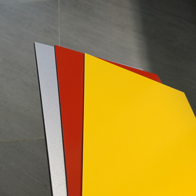 3mm Acm PVDF Aluminiowy panel kompozytowy Pe ​​Ściana wewnętrzna Dekoracyjna 1250mm
