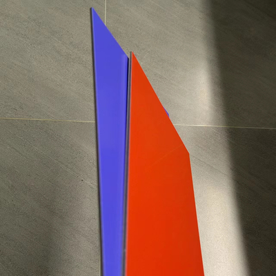 3mm Pe Acm Aluminiowy panel kompozytowy Ściana wewnętrzna Dekoracyjna 0,20 mm * 0,20 mm