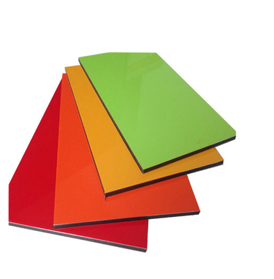 Aluminiowa płyta kompozytowa 3 mm PE Acm ACP do nadruku Decoation 1000 mm