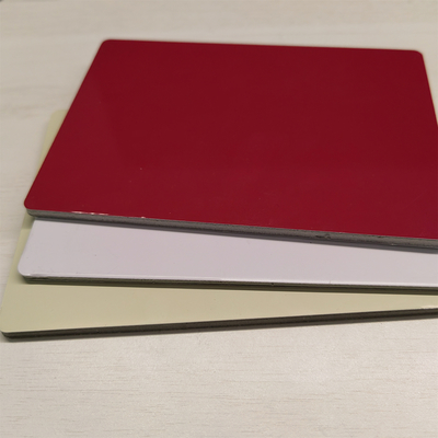 Acm/Acp PE PVDF Aluminium Plastic Composite Panel z rdzeniem poliestrowym do budowy