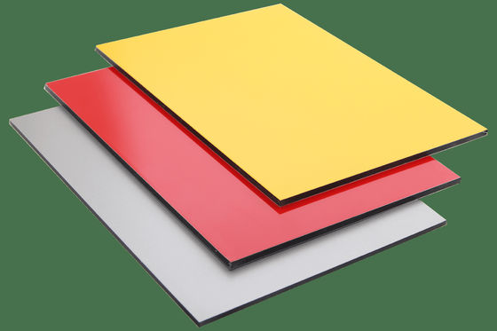 Panel z aluminium złożonego FEVE o wysokim połysku z żywymi i jasnymi kolorami