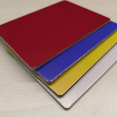 1220*2440*4*0.21mm PVDF Aluminium Composite Panel ACP / Acm Do ścian i dekoracji zewnętrznej