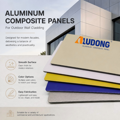 ALUDONG Aluminiowy panel kompozytowy o standardzie europejskim i jakości