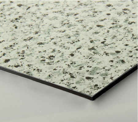Bezpieczne opakowanie 3mm Marble Grain ACM/ ACP PE PVDF powłoka, łatwe czyszczenie i odporne na zadrapania do kuchni Backsplash w magazynie